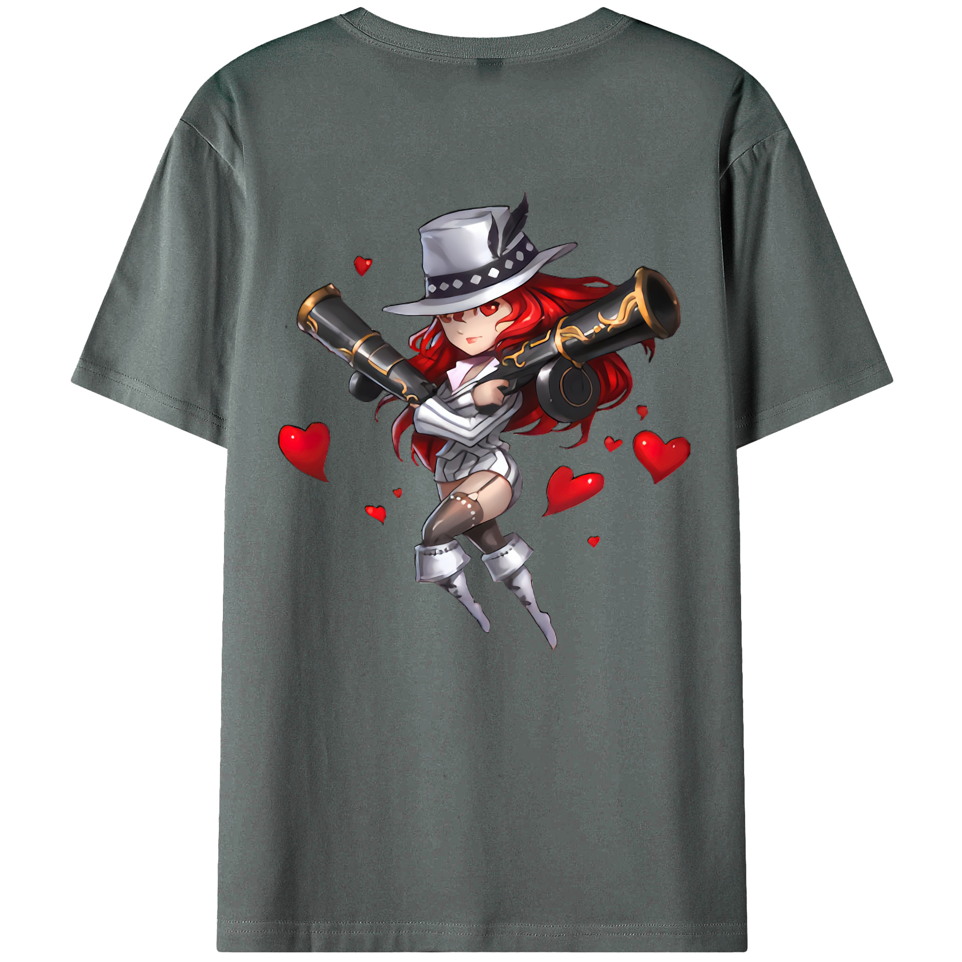 （画像用） リーグ・オブ・レジェンド League of Legends LOL 綿100％ メンズ半袖Tシャツ（バックプリント） 通気性